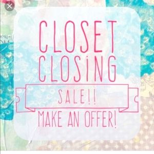 Closet closing 12/1/2020